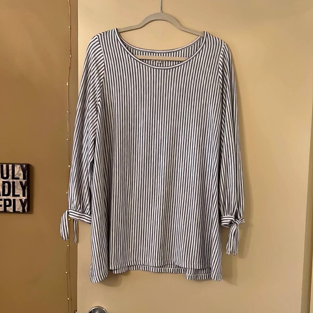 Max Studio Striped Tunic